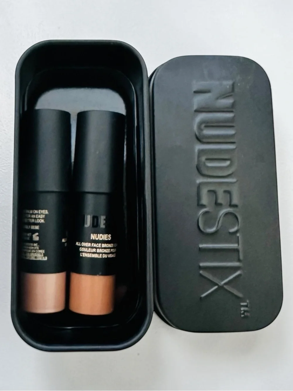 NUDESTIX Nudies All Over Bronze Duo - Peach & Warm Nude